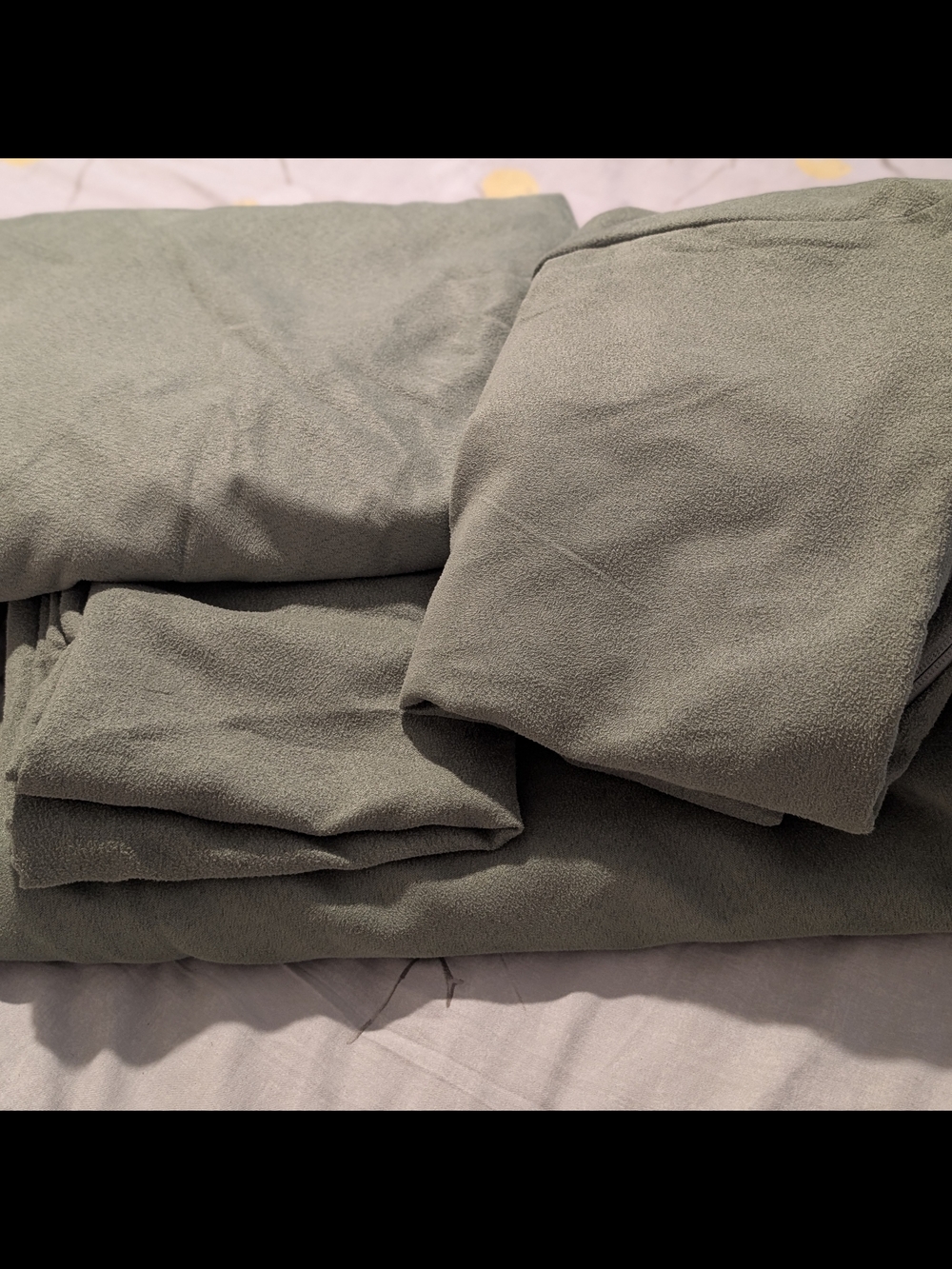 Nugget | Couch Cover Set in Bamboo Green | Microsuede Fabric - Picture 3 of 3